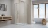 Radaway Essenza Kdj Brushed Nickel kabina 90x80cm lewa szczotkowany nikiel 1385044-91-01L/1384051-01-01